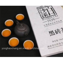 China Hunan Baishaxi ladrillo té oscuro té orgánico / té de salud / té adelgazante